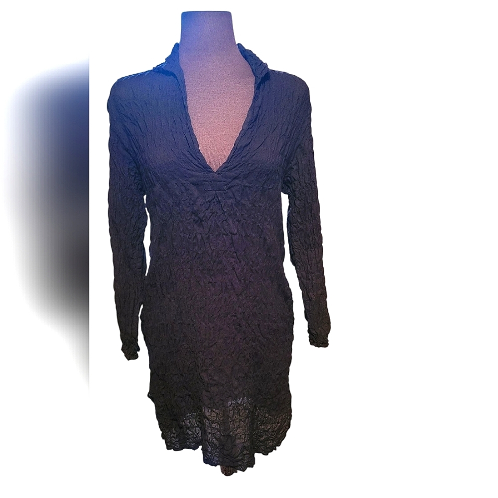 Chic Black Swim Coverup by American Colors Alex Lehr